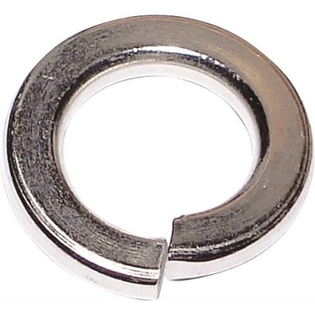 MIDWEST FASTENER Split Lock Washer, For Screw Size 1/4 in Zinc Plated Finish 03944